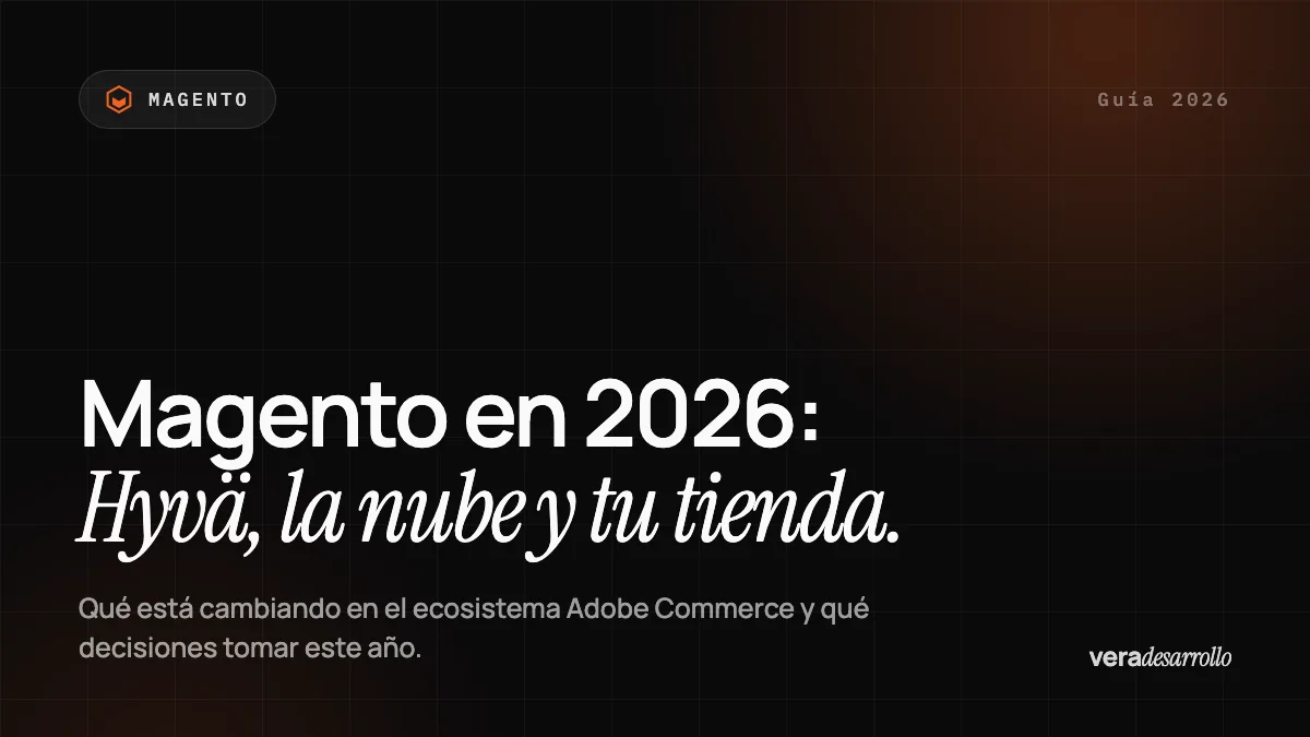 Magento en 2026: Hyvä, la nube y qué decisión tomar con tu tienda
