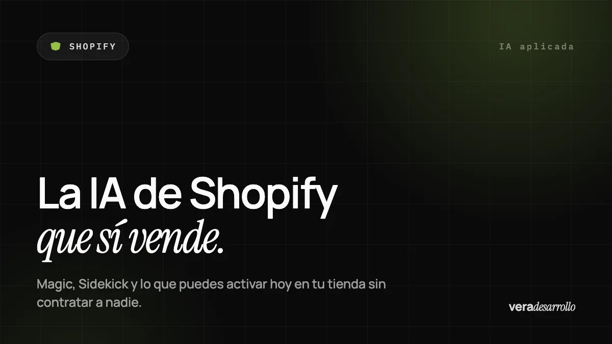 La IA de Shopify que sí vende: qué activar hoy en tu tienda